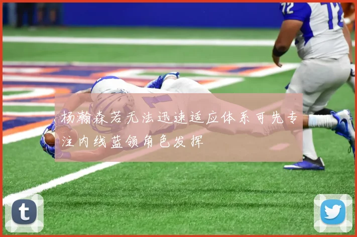 杨瀚森若无法迅速适应体系可先专注内线蓝领角色发挥